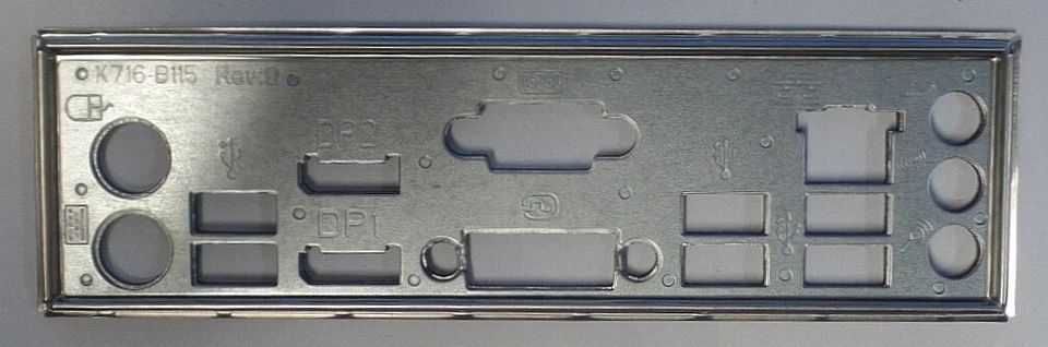 Fujitsu D3402-B21 GS3 - Blende - Slotblech - IO Shield   #308904 - Bild 1 von 1