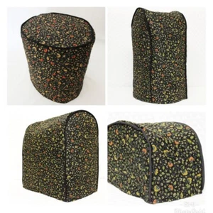 Midnight Florall Quilted Double Faced Cotton Appliance Cover - Bild 1 von 16
