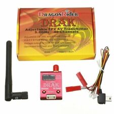 Dragon Rider DRAK 5.8G 40 Channel Adjustable FPV VideoTransmitter QuadCopter new