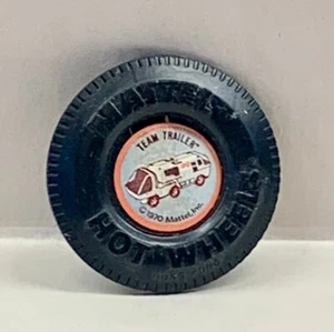 Hot Wheels Team Trailer Plastic Button, Badge, Pin - Picture 1 of 2