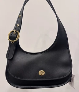 Coach Neu mit Etikett Cashin Carry Halbmond Schultertasche limitierte Auflage eingestellt schwarz - Bild 1 von 15