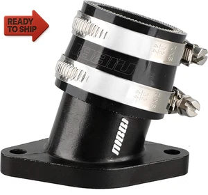 Motorrad Ansaugkrümmer, Vergasermanschettengelenke, Ansaugkrümmer Luftverbindung - Bild 1 von 12