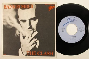 Punk 45 CLASH Bankrobber EPIC NM/VG++ japan picture sleeve with insert HEAR i - Picture 1 of 3
