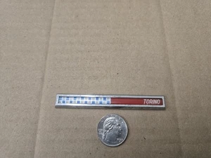 Fiat OEM Spider Torino Vintage 3.5" Emblem Badge Logo Nameplate Name Insignia - Bild 1 von 4