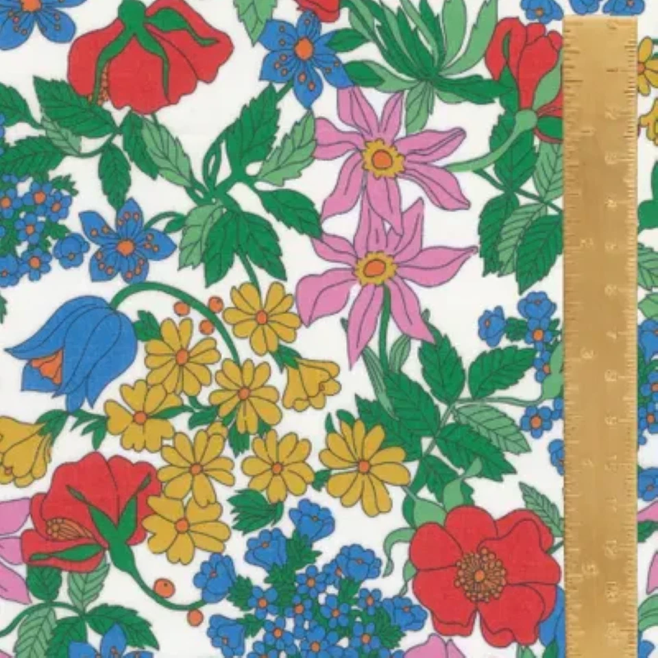 Liberty Tana Lawn Clarabell A - Fat Quarter 20" x 26", 50 x 67cm cotton fabric - image 1 of 1