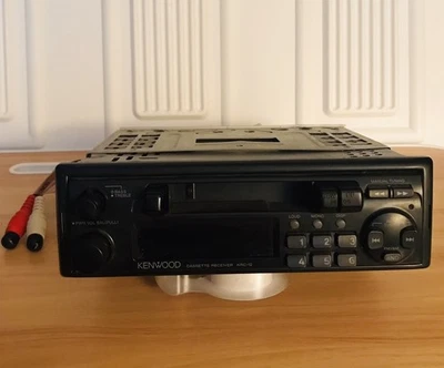 Receptor de casete de cubierta de vehículo Kenwood KRC-12 de colección, funciona cuando se reemplaza Foto 1 de 4
