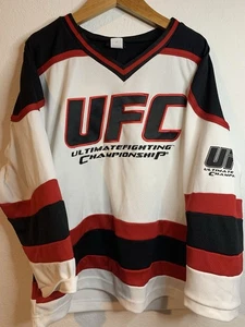 UFC Hockey Jersey Sewn Stitched Ultimate Fighting Championship Youth large - Picture 1 of 7