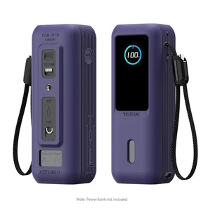 Silicone Case for Anker Zolo 25000mAh 165W Power Bank TF/SIM card storage Bag - Picture 1 of 14