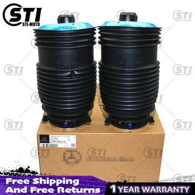 Par de bolsas de resorte de suspensión neumática trasera izquierda y derecha PARA MERCEDES CLASE C W205 C205 Foto 1 de 4