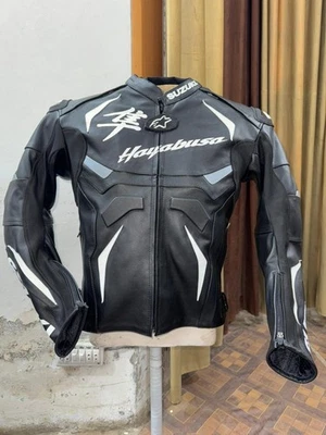 Chaqueta de motociclista de carreras SUZUKI - Abrigo blindado para motocicletas equipo impermeable Foto 1 de 4