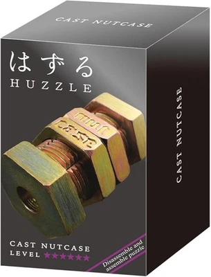 Hanayama - Brain Teasers - Huzzle - Cast Nutcase Puzzle Game - Level 6 of 6 - Image 1 of 3