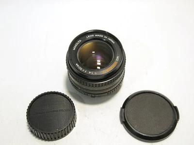 Lente principal de enfoque manual Minolta MD Rokkor-X 50 mm f/1,4 EXCELENTE estado Foto 1 de 4