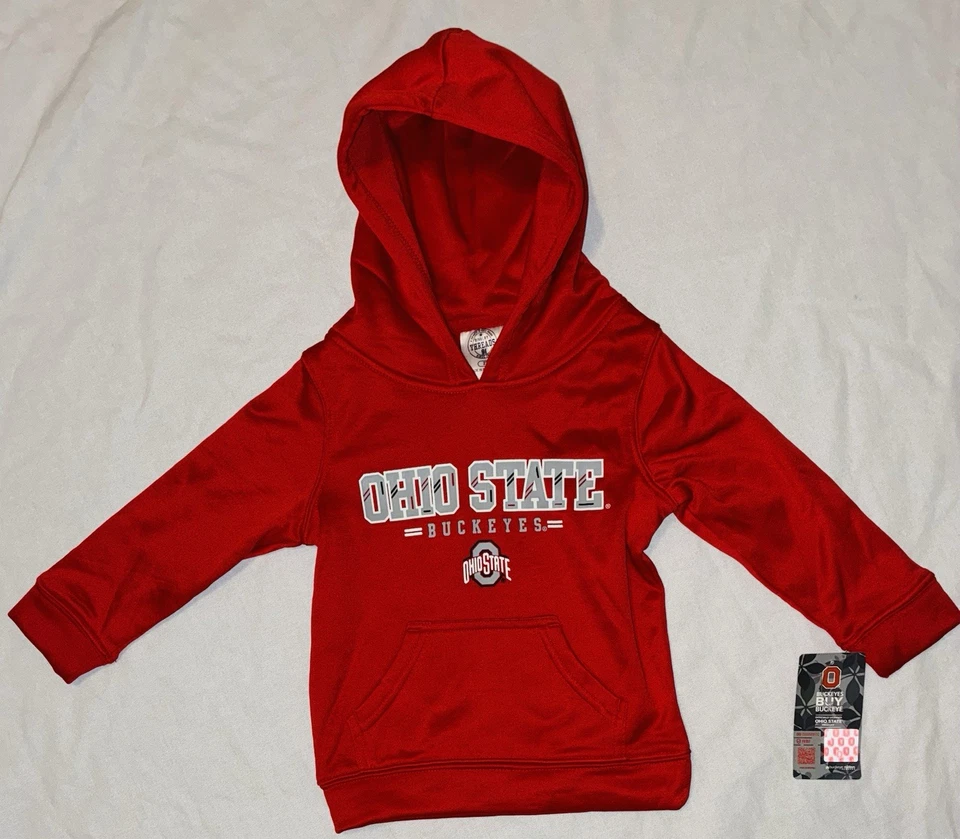 Толстовка с капюшоном Ohio State Buckeyes Team Shop для малышей 4T - Изображение 1 из 4