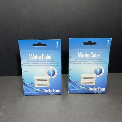 Two (2) STADLER FORM Water Cube Active Carbon Freshener for Humidifiers New - Image 1 of 4
