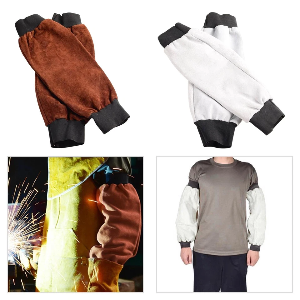 Сварочные рукава защита рук огнестойкая искусственная кожа с эластичной манжетой - Изображение 1 из 1