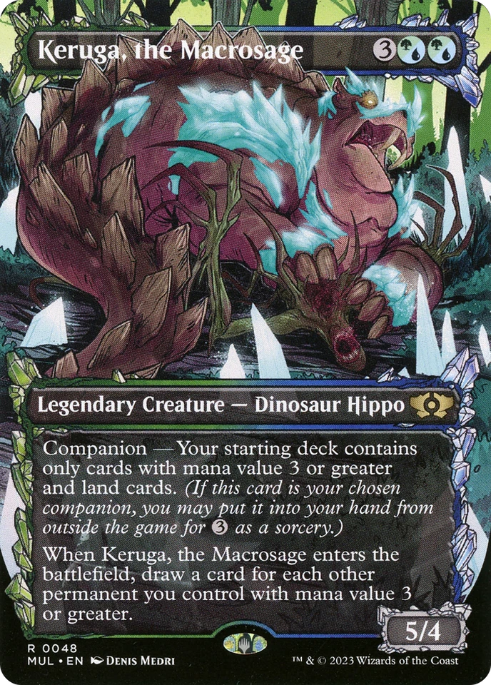 Keruga, the Macrosage (FOIL) x1 - MTG Multiverse Legends MUL #48 - Image 1 of 1