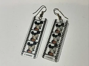 Mickey Mouse Disney  Hook Earrings Film Pellicule  Design - Picture 1 of 4