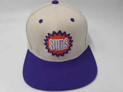 Phoenix Suns Mitchell & Ness Snapback Gorra Hombres NBA Baloncesto Beige Púrpura Foto 1 de 4