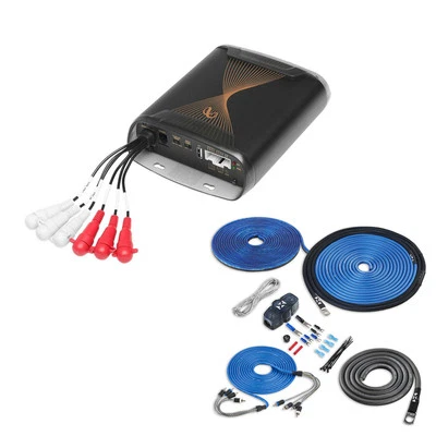 Infinity DSP4425 140W RMS Class-AB 4-Channel Amplifier with Amp Kit - Image 1 of 4