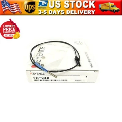 KEYENCE FU-24X Fiber Optic Sensor New # - Image 1 of 4