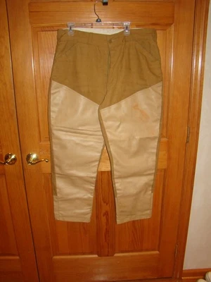 Pantalones de Campo Americanos De Colección Para Hombre Marrón Lona Caza Cepillo Briar Pantalones Hechos en EE. UU. Foto 1 de 4
