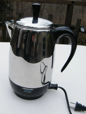 Farberware Cafetera Percoladora Eléctrica Superrápida 2-8 Tazas Modelo FCP-280A Foto 1 de 4