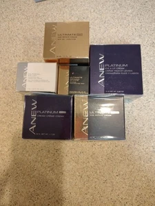 Lot of 6 - Avon Anew Face,Eye & Lip Cream New Old Stock  - Picture 1 of 6