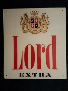 Lord Werbeschild 70er Jahre Super Zustand 33×37cm - Bild 1 von 2