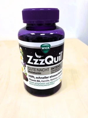 WICK ZzzQuil intens Gute Nacht 60 St, höhere Dosis, Waldfrucht, PZN 19455588