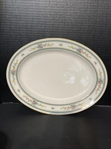 Noritake Amenity Ovale Servierplatte 13 5/8" 7228 Elfenbein Porzellan - Bild 1 von 6