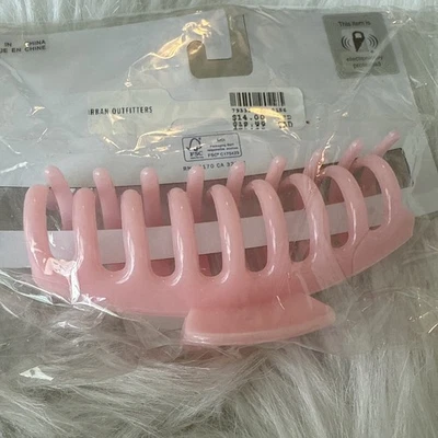 Urban Outfitters Marley Garra Clip Rosa Accesorios para el Cabello Talla Única NUEVO Foto 1 de 4