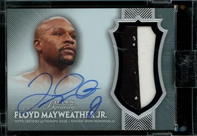 2017 Topps Dynasty Floyd Mayweather Jr. Patch Auto #AP-FM2 04/10 - Image 1 of 2