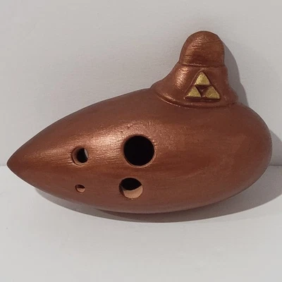 6 孔 Alto C 陶瓷 Ocarina of Time & Songbook | 塞尔达传说 | 青铜 | — 第 1/4 张图片