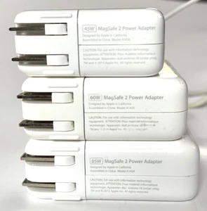 Apple MagSafe 2 Alimentatore per MacBook Air MacBook Pro 45W 60W 85W Garanzia - Foto 1 di 6