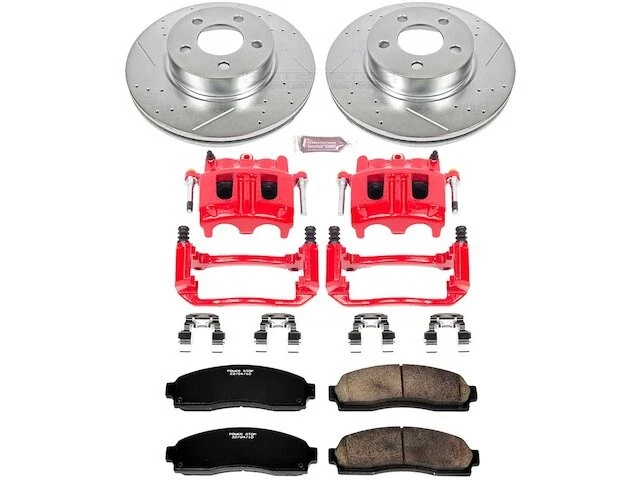 Front Brake Pad and Rotor Kit For 2001-2002 Ford Explorer Sport Trac 4WD FB417VZ - Imagem 1 de 1