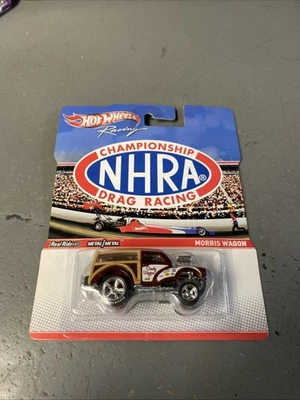 1/64 HOT WHEELS NHRA DRAG RACING PILOTOS REALES MORRIS WAGON MARRÓN Foto 1 de 4