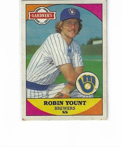 1983 Topps Gardner's Bakery Milwaukee Brewers Robin Yount #22 HOF - Picture 1 of 2