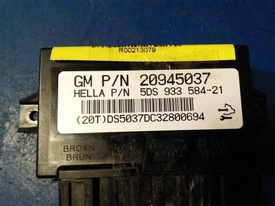 Chassis ECM Seat VIN W 4th Digit Limited Fits 06-16 IMPALA 213079 - Image 1 of 2