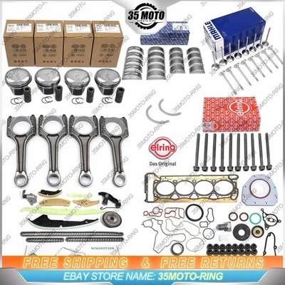 Engine Overhaul Pistons Kit Oversize Φ83mm / Φ23mm FOR VW Audi  1.8 TFSI CDA CDH - Image 1 of 4