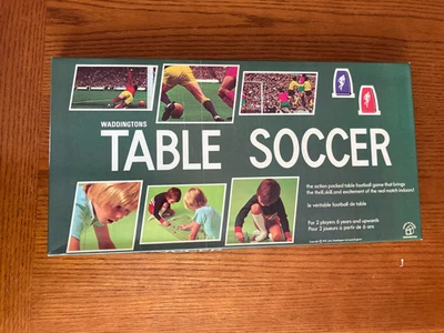 Waddingtons Table Soccer Game 1970s Original Football Tabletop COMPLETE Vintage - Image 1 of 4