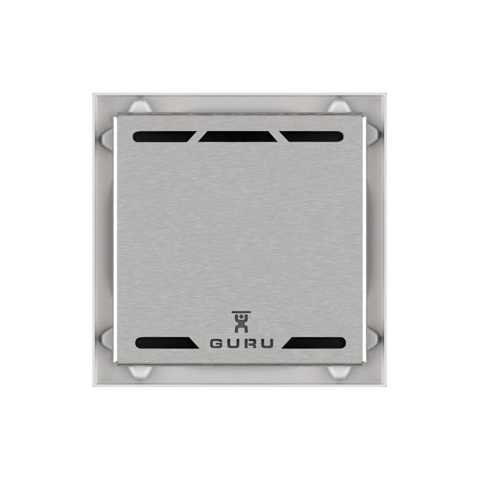 GURU USA Evolux dreno quadrado, 4" - Imagem 1 de 1