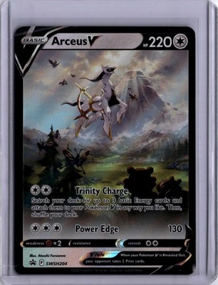 2019 Pokémon SWSH: Sword & Shield Promo Cards Arceus V #SWSH204 - Image 1 of 2
