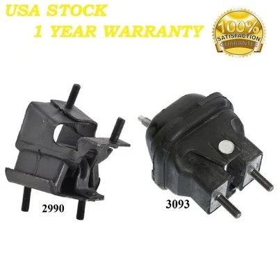 2 ШТ ПРАВОЕ НИЖНЕЕ КРЕПЛЕНИЕ ДВИГАТЕЛЯ ПОДХОДИТ ДЛЯ 1999-2002 OLDSMOBILE INTRIGUE 3,5 Л - Изображение 1 из 4