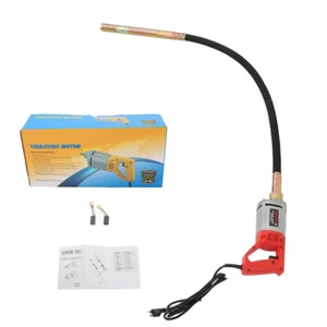 Vibrador eléctrico de hormigón vibrador de hormigón con eje de cobre de 5 pies EE. UU. - Imagen 1 de 14