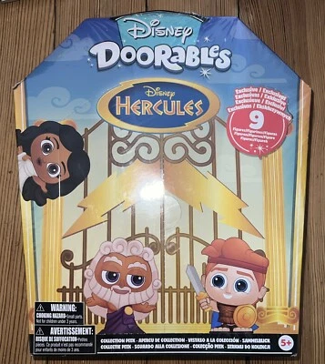 Disney Doorables Hércules Coleccionista Pack 9 Figuras Exclusivas Coleccionables Nuevo Foto 1 de 2