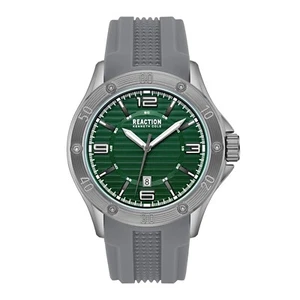 Kenneth Cole Reaction Herren Analog Uhr mit Silikonarmband KRWGN7004704 - Bild 1 von 2