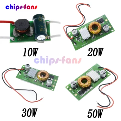 10W 20W 30W 50W Konstantstrom Netzteil LED Treiber DC LED Chips Licht DIY - Bild 1 von 4