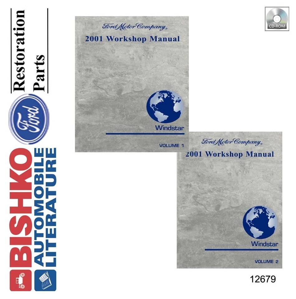 2001 Ford Windstar Shop Service Repair Manual CD - Изображение 1 из 1