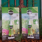 2x Miracle-Gro 2in1 Nourish & Protect Rose Shrub Ornamental Feed Eco Refill 24ml