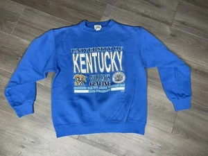 Vintage Kentucky Wildcats Big Logo Crewneck Sweatshirt Made In USA Size Medium - Picture 1 of 4